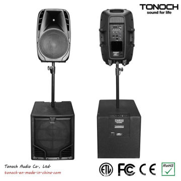 0 ¡Riesgo! 10 años de experiencia de fabricación Tonoch Subwoofer - THR15L Active Speaker Box